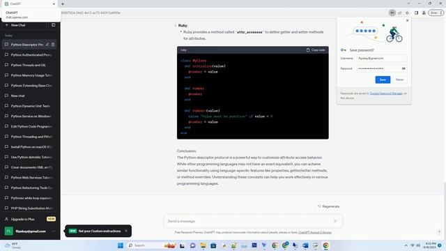 Python descriptor protocol analog in other languages смотреть онлайн