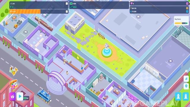Idle Mental Hospital Tycoon - Gameplay Walkthrough Part 1 - Tutorial (iOS, Android)