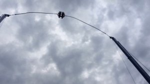 Аттракцион Катапульта в Парке Горького, Харьков