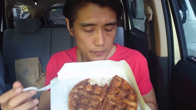 Best cinnamon churros waffles - Eating food car review - Rustic Mornings by Isabelo 2020 смотреть онлайн