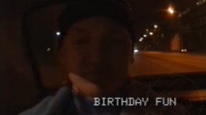 Игорь Сорин - Видеодневники (поздравление Саши Черниковой с днем рождения, часть 3, 12.03.97)