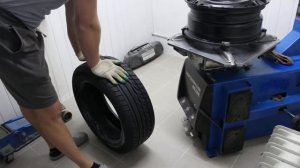 Бортировка колеса.