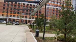 ПИК. Люблинский парк. Детская площадка. Застройка на 19 октября 2021 г .