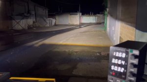 Ночной тест линз Aozoom a5+ 2,5 дюйма 5000k и zorkiy m25 2.5 дюйма 4500k.