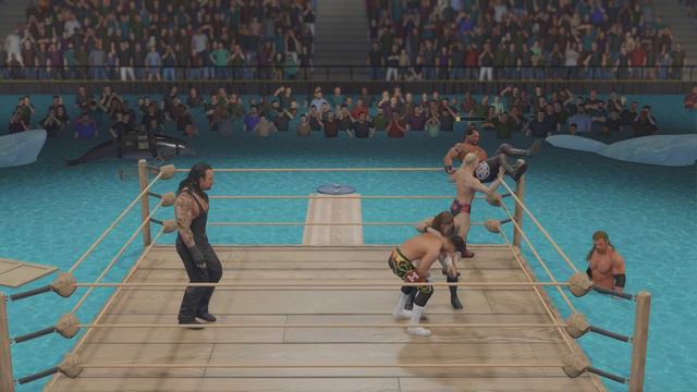 WWE 2K23 - 30 Man Water Royal Rumble Match | PS5" [4K60] смотреть онлайн
