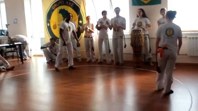 Walter final 4th game AXE Capoeira Moscow 2.03.2013 смотреть онлайн