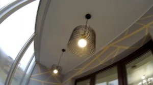 Установка люстры на тканевый потолок. Часть 2