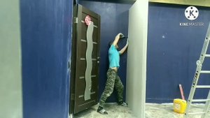 Как собрать перегородку для примерочной из гипсокартона?