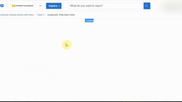 Coursera Solution I Programming for Everybody by University of Michigan  #solutionbank