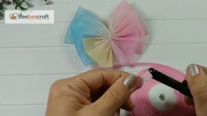 Только ФАТИН а результат ВОСХИТИТЕЛЬНЫЙ?Большие бантики из фатина ?Beebeecraft