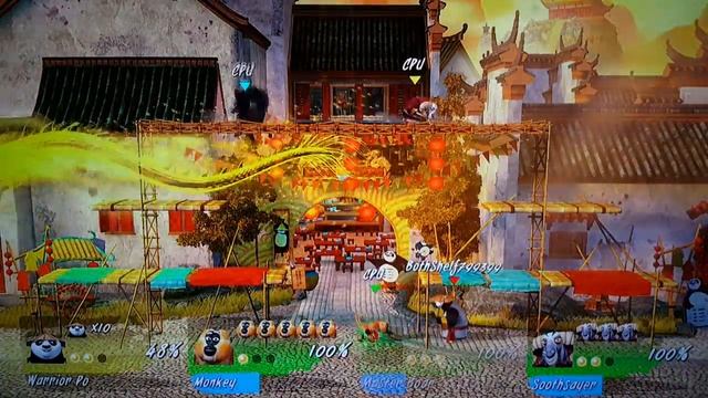 Kung Fu Panda Showdown OF Legendary Legends Warrior Po Monkey Master Boar Soothsayer смотреть онлайн