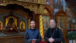 Поздравление от американца Моргана и о. Петра из Сан-Франциско митр. Арсению 20.01.2023 г.