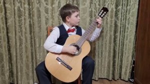 Александр Виницкий Этюд №5 (в стиле босса-нова) - Азаров Владимир 8 лет