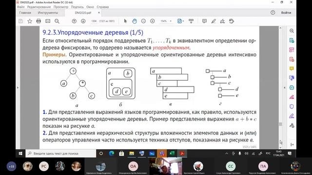 Дискретная математика. Лекция 12: Деревья