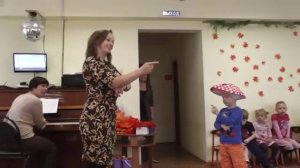 Музыкальное занятие в логопедической группе