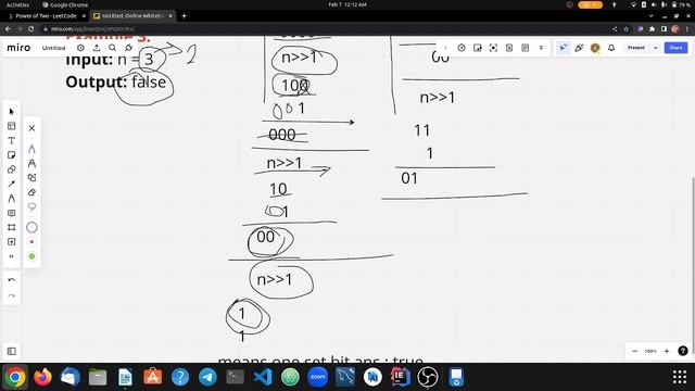 Leetcode - 231. Power of Two | Solution in java | Bit Manipulation solution Asked in Adobe смотреть онлайн