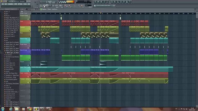 Flute+FLP (The Terminator Remake on FL studio) смотреть онлайн