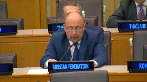 Выступление А.В.Лысикова на тему «Улучшение финансового положения ООН»