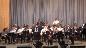 Оркестр русских народных инструментов ГБУДО НСО ДШИ «Радуга» (Татарск) руководитель Г.Ю. Волкова.