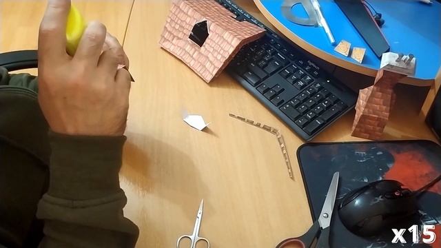 Как сделать домик из бумаги своими руками  Wow papercraft house  DIY  Youtube