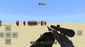 Battlecraft 1.0 3D Guns ADDON in Minecraft PE