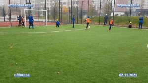 Уличный футбол - «Красные» - «Синие» - четвёртая игра - 2021