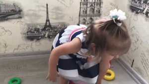 КАКАШКА Большой МИШКА Little Adeline  Горшок