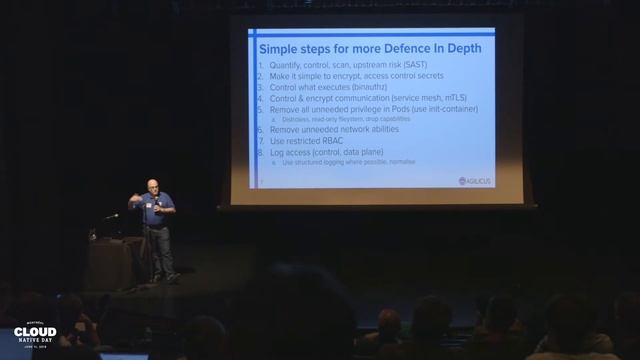 Defense in Depth: Securing your new Kubernetes cluster from the challenges that lurk within смотреть онлайн