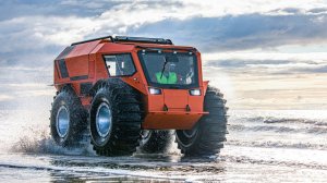 Вездеходы-амфибии в Арктике
