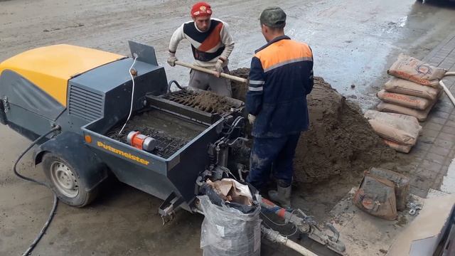 Мокрая стяжка на теплый пол т.89184776939 Александр в Новороссийске