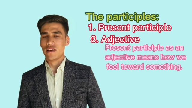 #The participles, Present participle and past participle смотреть онлайн