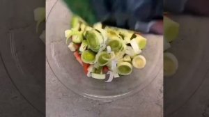 #shorts Готовим Вкуснейшее блюдо Палтус с овощами.