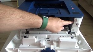 How to Replace Cartridges Xerox B210 - How to remove toner cartridges and unit drum Xerox B205