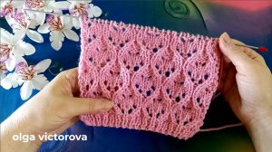 318 ПРОСТО ПРЕЛЕСТЬ! АЖУРНЫЙ УЗОР СПИЦАМИ Вязание Узоры спицами knitting patterns
