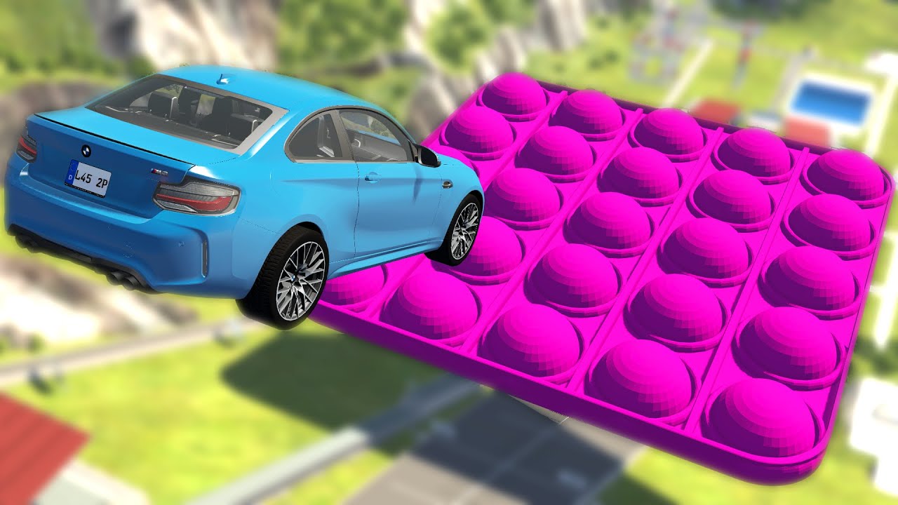 Автомобили против  гигантского поп ит смотреть онлайн