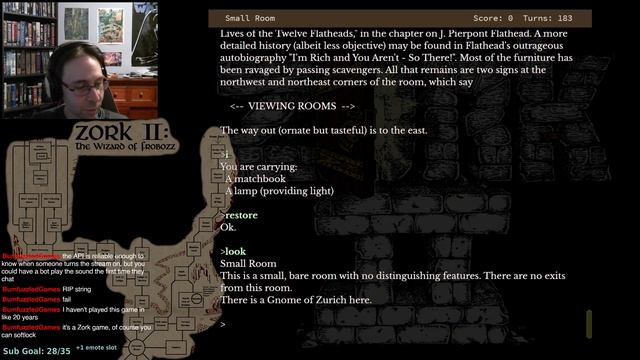 Zork II: The Wizard of Frobozz | 1981 Infocom | First-Play | 1 смотреть онлайн