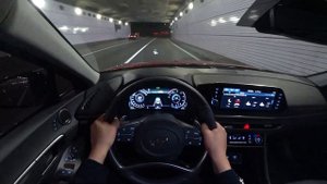 2021 Hyundai Sonata 1.6 T-GDi POV test drive