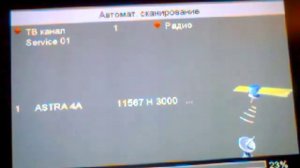 Поиск каналов на Orton, Opticum x80 premium