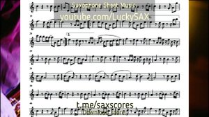 Coldplay & Beyonce - Hymn For The Weekend | Sheet Music | Alto Saxophone score & backing track