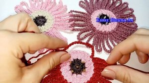 Плед из гербер крючком - Сrochet gerbera plaid - Мастер-класс