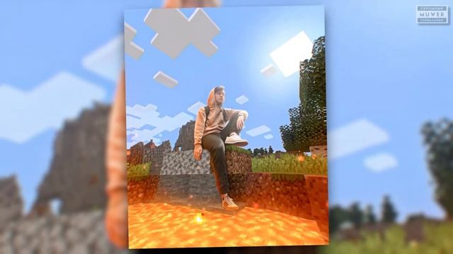 Переношу реальную жизнь в MINECRAFT через фотошоп смотреть онлайн