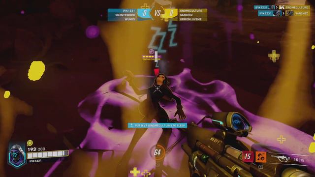 OUTPLAYING 2 TANKS AS ANNA | OVERWATCH 2 SHORT