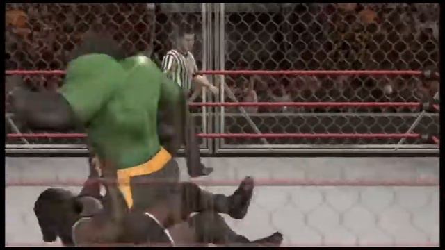WWE SmackDown vs Raw/Hulk vs Mark Henry World Heavyweight Championship