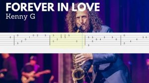 Forever in Love - Kenny G - Fingerstyle Guitar Tutorial TAB