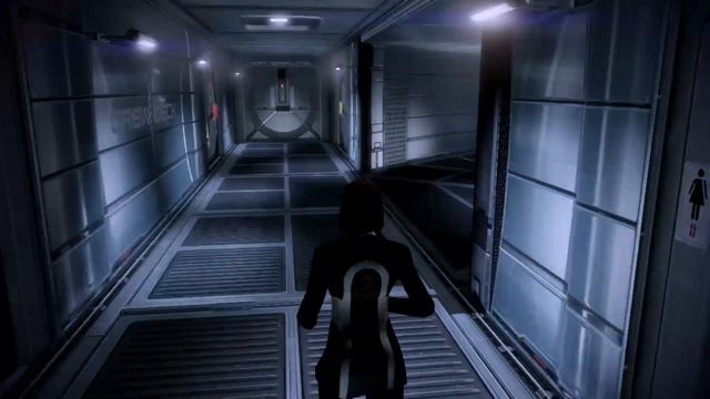 Mass Effect 2 - Visiting the new version version of the spaceship Normandy смотреть онлайн