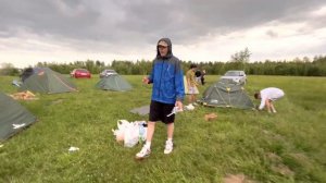 ВЛОГ: поход с друзьями. День рождения, палатки, ночи у костра. Сломалась машина в лесу?