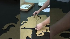 Подложка для карты мира iStolarka 140x80 см