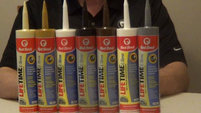 Red Devil Caulk - Lifetime Elastomeric Caulk смотреть онлайн