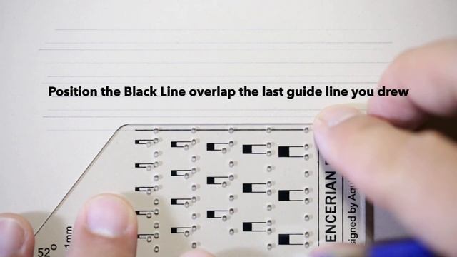 Spencerian Ruler - Tutorial video