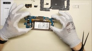 Samsung Galaxy S10 (G975F) ремонт  полный разбор снять дисплей, аккумулятор